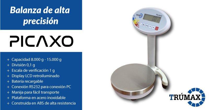 Balanza para mezclas: Picaxo